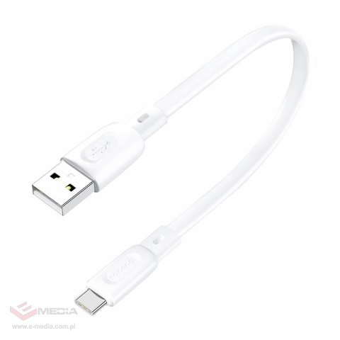 Kabel USB-A - Lightning Foneng X107 3A, 0,25m (biały)