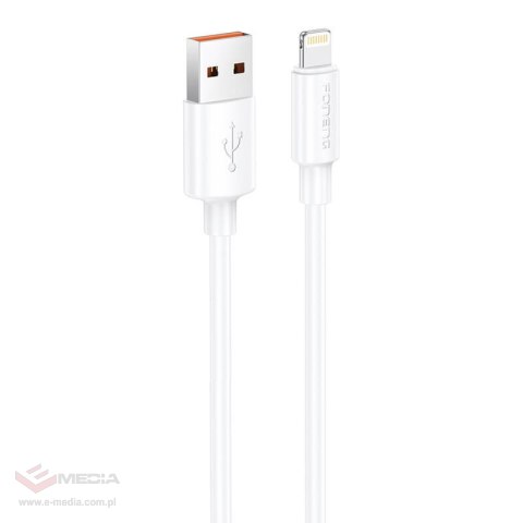 Kabel USB-A do Lightning Foneng X108 2,4A, 1m (biały)