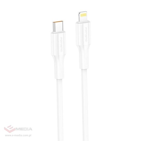 Kabel USB-C do Lightning Foneng XS01 PD27W, 1m (biały)