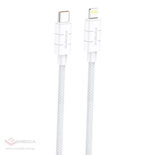 Kabel USB-C do Lightning Foneng XS02 PD27W, 1,2m (biały)