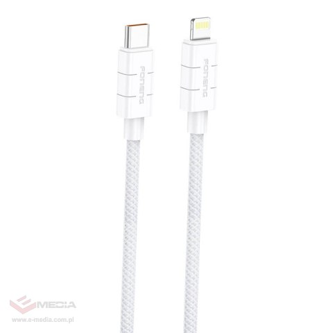 Kabel USB-C do Lightning Foneng XS02 PD27W, 1,2m (biały)