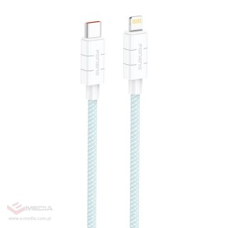 Kabel USB-C do Lightning Foneng XS02 PD27W, 1,2m (niebieski)