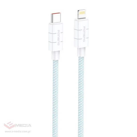 Kabel USB-C do Lightning Foneng XS02 PD27W, 1,2m (niebieski)