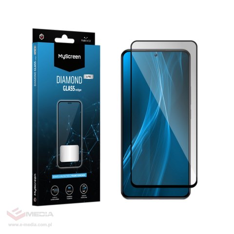 Szkło ochronne MyScreen DIAMOND GLASS LITE edge FULL GLUE Samsung Galaxy A14 4G/5G/M14