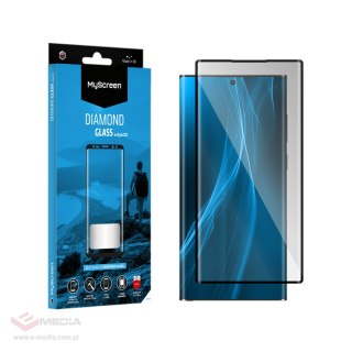 Szkło ochronne MyScreen DIAMOND GLASS edge3D czarne Samsung Galaxy S22 Ultra