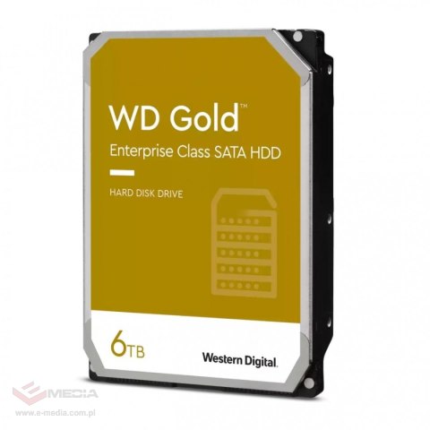 Dysk HDD Western Digital Gold Enterprise 6TB 3,5" 256MB SATA