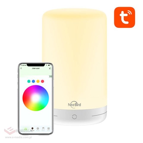 Inteligentna lampka nocna WiFi NiteBird LB3 Tuya