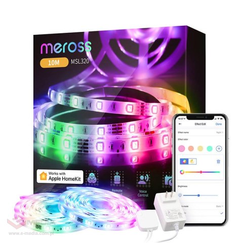 Inteligentna taśma LED MSL320 Meross (HomeKit)