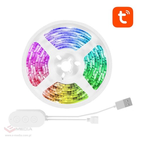 Inteligentna taśma WiFi RGB LED Gosund SL1 (2,8m), Tuya