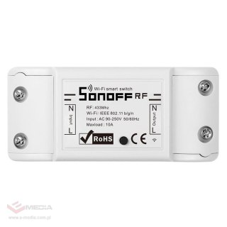 Inteligentny przełącznik WiFi + RF 433 Sonoff RF R2 (NEW)