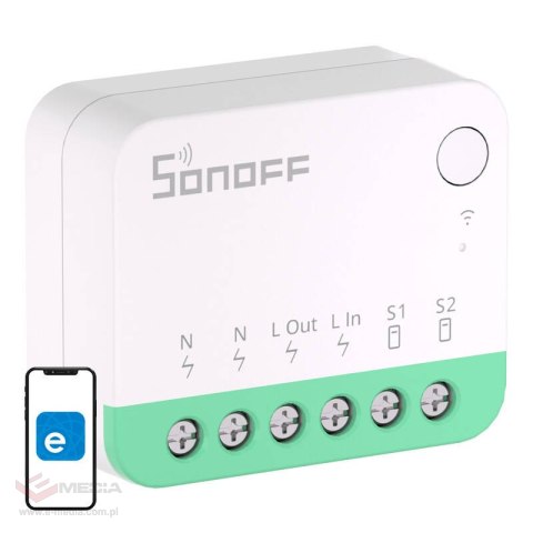 Inteligentny przełącznik WiFi Sonoff MINIR4M Matter (HomeKit, SmartThings)