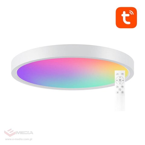 Inteligentna lampa sufitowa 30cm WiFi/Bluetooth 16M RGBCW Gosund LB12 1920lm Tuya + Pilot