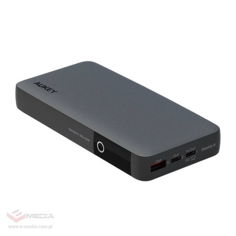 Powerbank Aukey PB-Y43, 20000mAh, 65W PD (czarny)