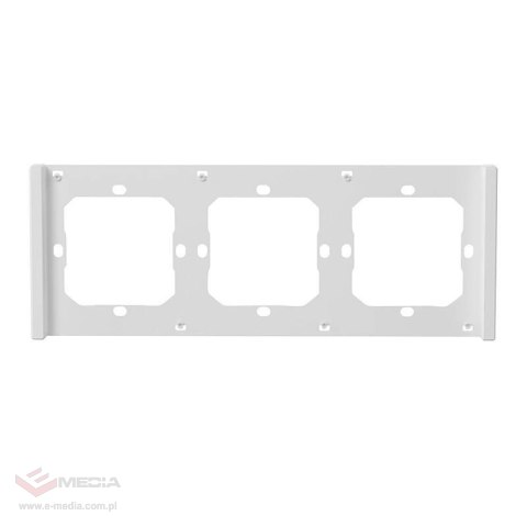 Ramka do włącznika M5 80 potrójna 3-krotna SONOFF M5-3C-80-FW (biała)
