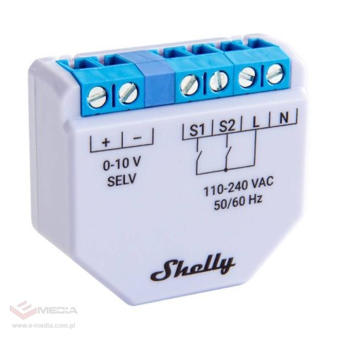 Ściemniacz światła WiFi Shelly Plus 0-10V Dimmer