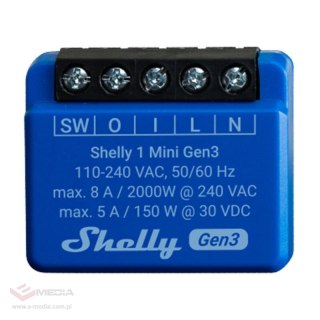 Sterownik Shelly 1 Mini Gen3