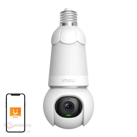 Żarówka i obrotowa kamera zewnętrzna WiFi 2w1 IMOU Bulb Cam 5MP