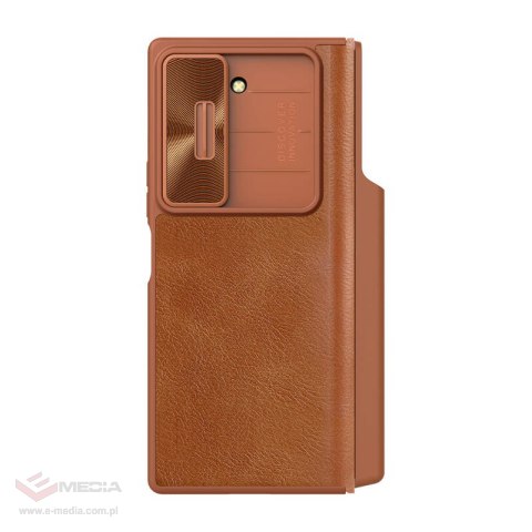 Etui Nillkin Qin Pro Leather Samsung Galaxy Z Fold 6 5G (brązowy)