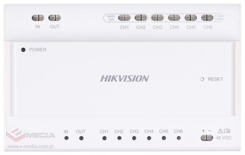 SWITCH DS-KAD7060EY DLA 2-PRZEWODOWYCH SYSTEMÓW WIDEODOMOFONOWYCH HIKVISION