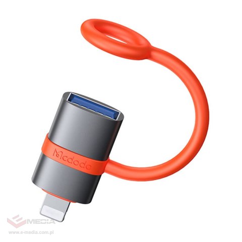 Adapter USB-A do Lightning McDodo OT-3810 (czarny)