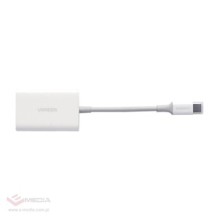 Czytnik kart USB-C 2w1 Ugreen CM265 (biały)