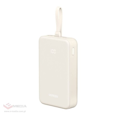 Powerbank 20000mAh Ugreen Nexode PB505, PD 20W (biały)