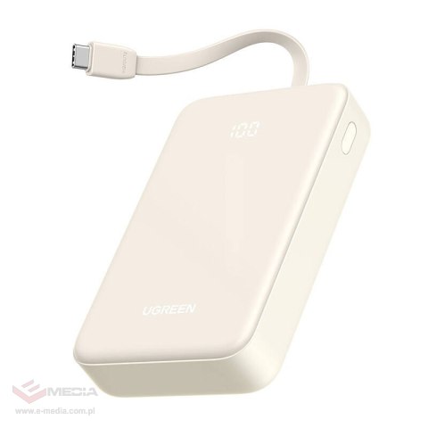 Powerbank 20000mAh Ugreen Nexode PB505, PD 20W (biały)