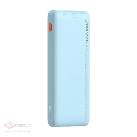 Powerbank Baseus Airpow 10000 mAh 20W (niebieski)