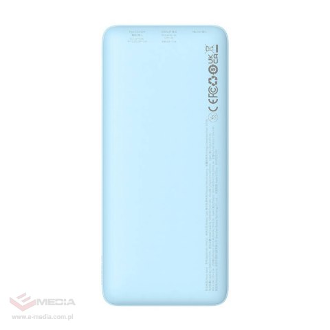 Powerbank Baseus Airpow 10000 mAh 20W (niebieski)