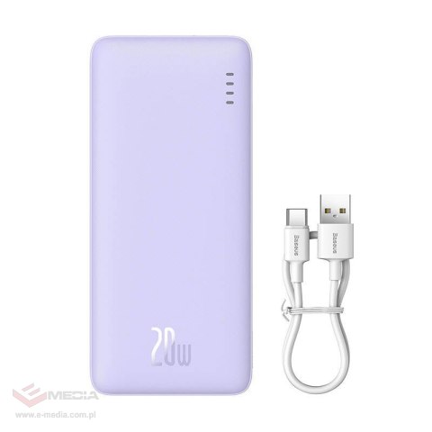 Powerbank Baseus Airpow 20000mAh 20W (fioletowy)