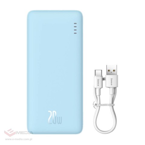 Powerbank Baseus Airpow 20000mAh 20W (niebieski)