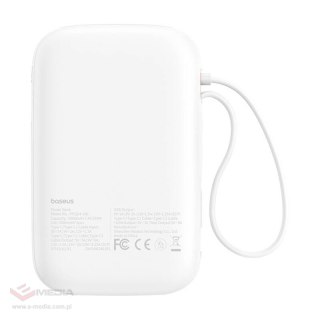 Powerbank Baseus QPow 2 10000mAh 30W (biały)