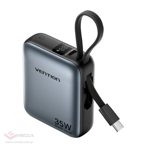 Powerbank Vention FHEH0 10000mAh 35W (Szary)