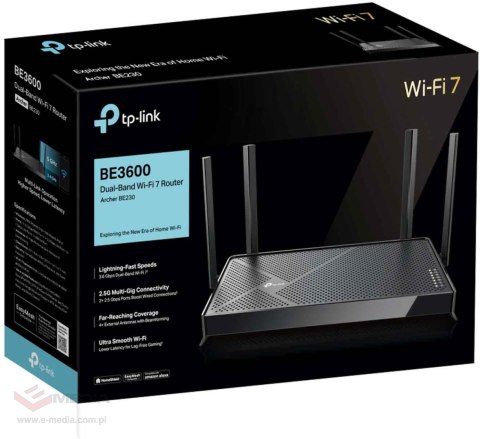 ROUTER TP-LINK Archer BE230 (Wi-Fi 7)