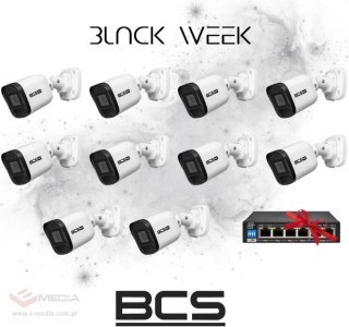 Kamera BCS BASIC BCS-B-TIP15FR3(2.0) Opakowanie zbiorcze 10szt. Gratis Switch PoE