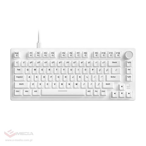 Przewodowa klawiatura Dareu EK75 Dream switches RGB (Biała)