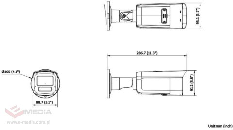 KAMERA IP HIKVISION DS-2CD2T63G2-2LI(2.8mm)