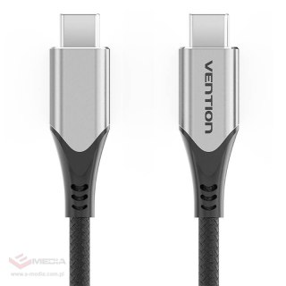 Kabel USB-C do USB-C 60W Vention TAAHD 0.5m (szary)