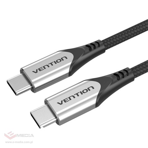 Kabel USB-C do USB-C 60W Vention TAAHD 0.5m (szary)