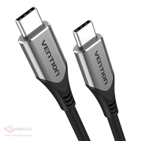 Kabel USB-C do USB-C 60W Vention TAAHD 0.5m (szary)