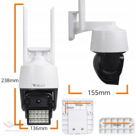 Kamera IP Orllo N1 4Mpx WiFi