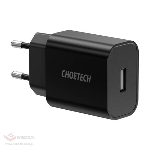 Ładowarka sieciowa Choetech Q5002 12W USB-A (czarna)