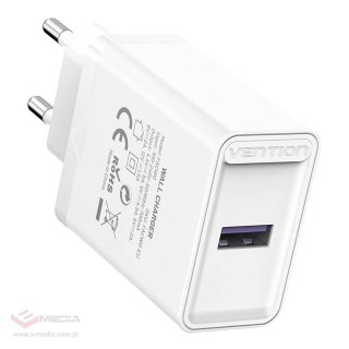 Ładowarka sieciowa Vention FACW0-EU USB 22.5W (biała)