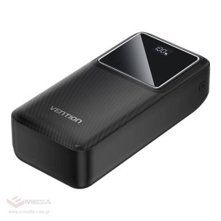 Powerbank Vention FHMB0 30000 mAh, 22,5 W (czarny)