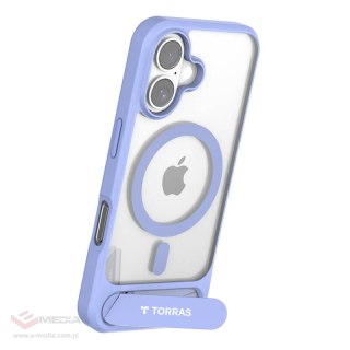 Etui Torras Pstand Series dla iPhone 16 (Niebieskie)