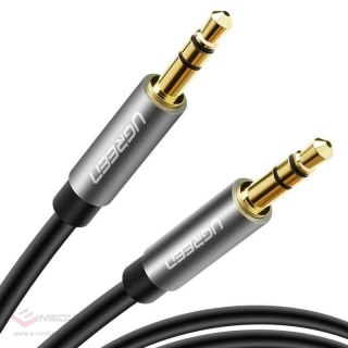 Kabel mini jack 3,5mm UGREEN AV119, AUX, 0.5m (czarny)