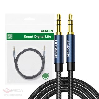 Kabel mini jack 3,5mm UGREEN AV122, AUX, 1m (black)