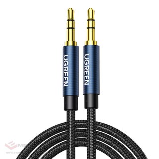 Kabel mini jack 3,5mm UGREEN AV122, AUX, 1m (black)