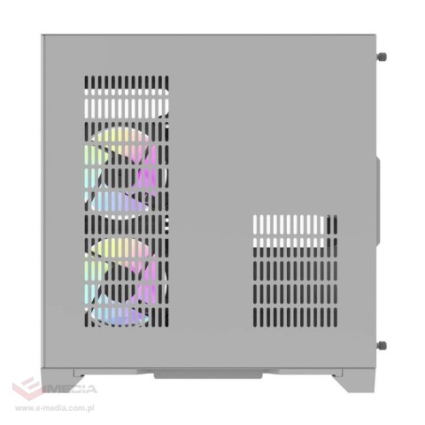 Obudowa komputerowa Darflash FT350 + 5 wentylatory aRGB (biały)