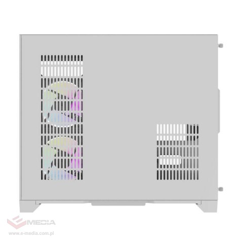 Obudowa komputerowa Darflash FT418 + 6 wentylatory aRGB (biały)